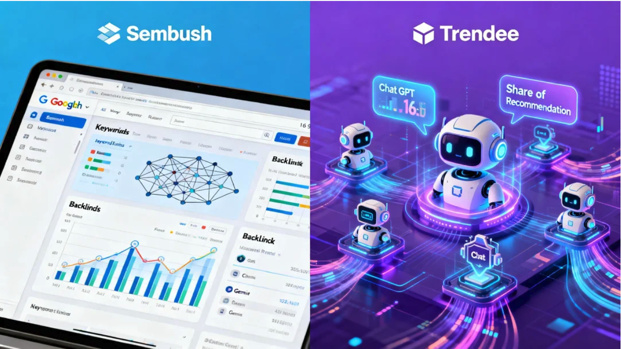 Semrush vs. Trendee: Balancing Traditional SEO with GEO for Maximum Impact